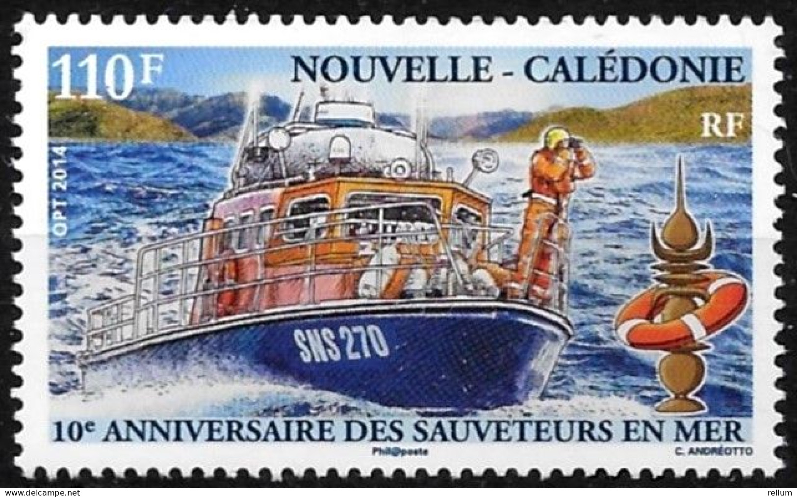 Nouvelle Calédonie 2014 - Yvert Et Tellier Nr. 1222 - Michel Nr. 1653 ** - Unused Stamps