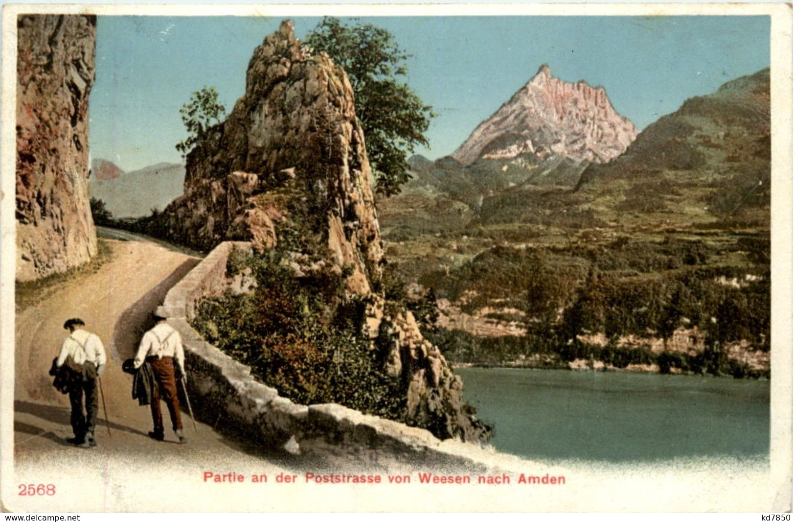 Poststrasse Von Weesen Nach Amden - Amden