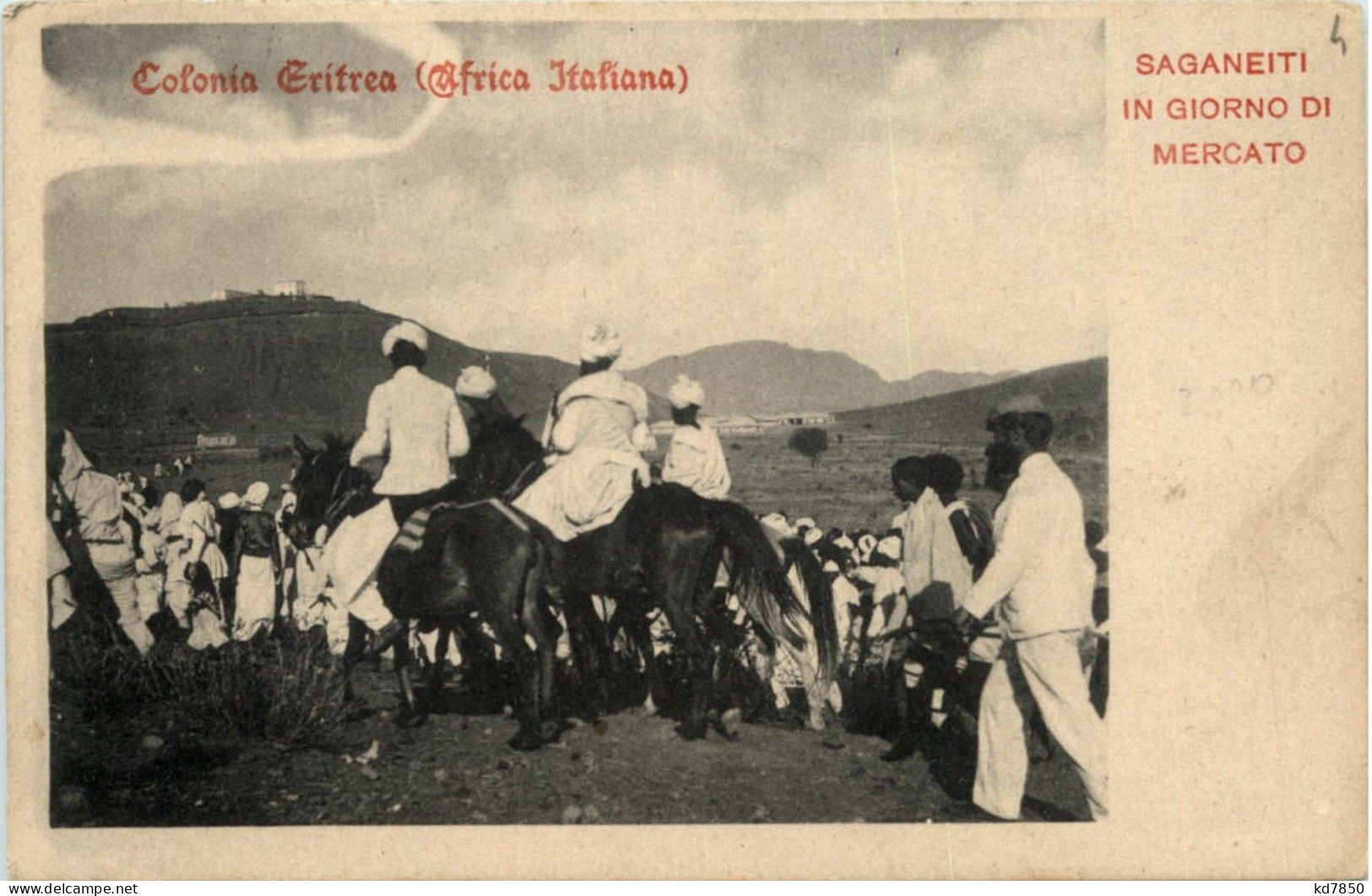 Eritrea - Saganeiti In Giorno Di Mercato - Eritrea