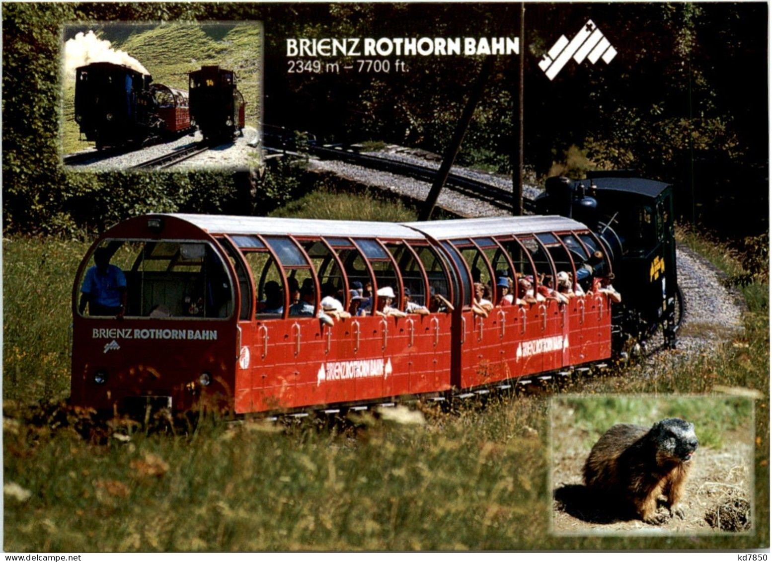 Brienz Rothorn Bahn - Eisenbahn - Autres & Non Classés