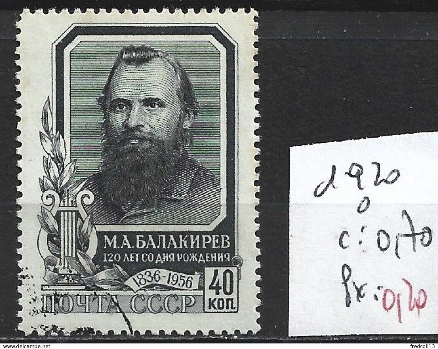 RUSSIE 1920 Oblitéré Côte 0.70 € - Used Stamps