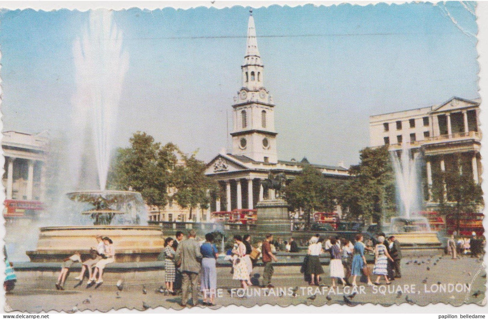 LONDON  THE FOUNTAINS , Trafalgar Square - Trafalgar Square