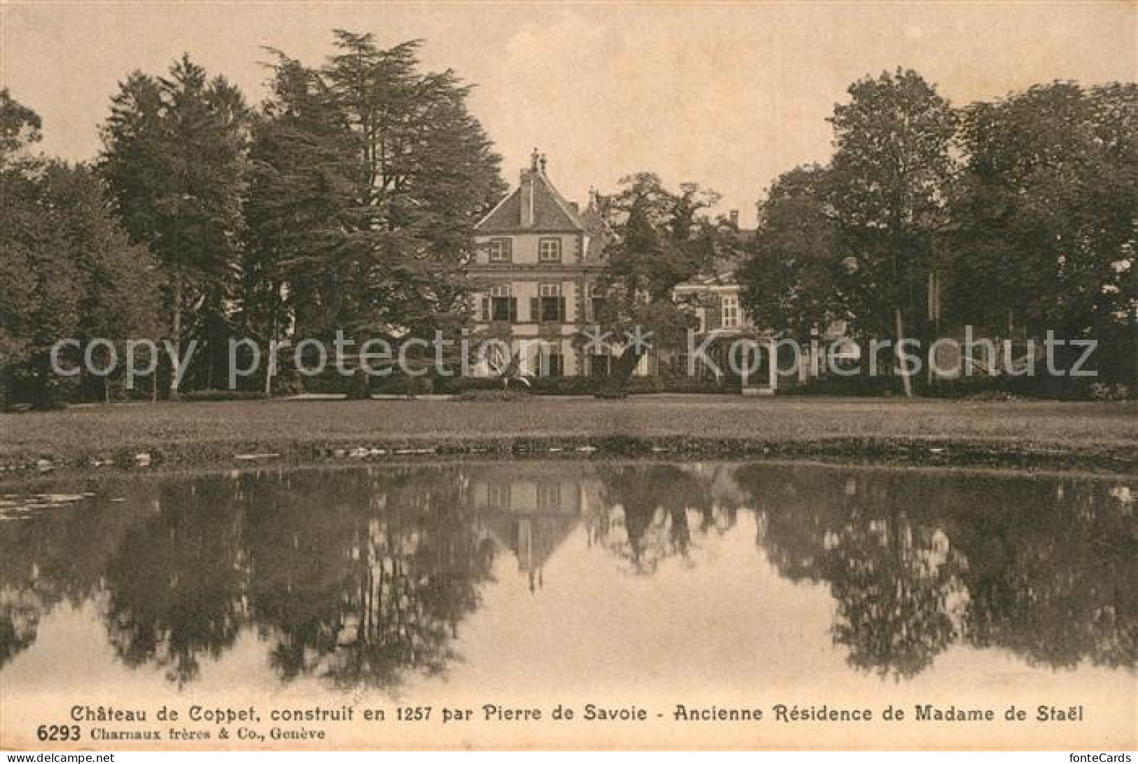 13574608 Coppet Chateau De Coppet Ancienne Residence De Madame De Stael Coppet - Autres & Non Classés