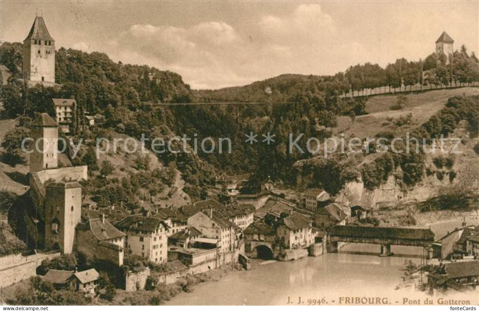 13574513 Fribourg FR Pont Du Gotteron Fribourg FR - Autres & Non Classés