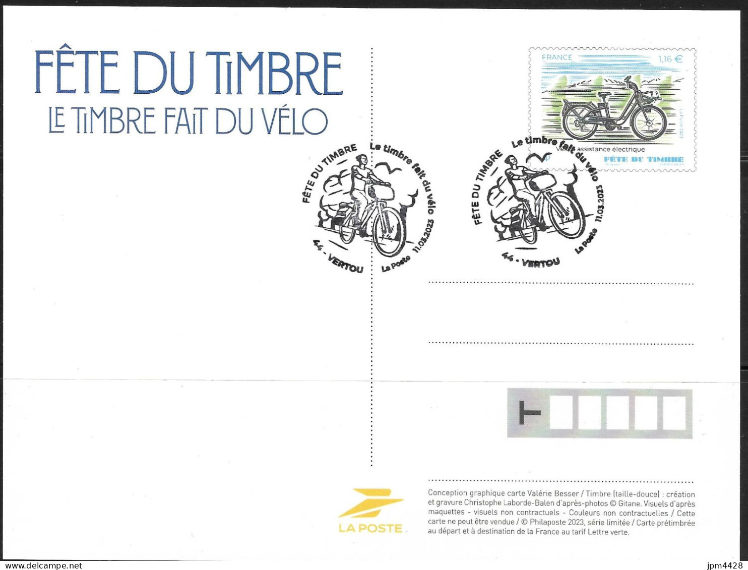 Entier Postal Fête Du Timbre 2013 - 2015 - 2023 Et 2024 - Fête Du Timbre - Lot De 5 Entiers Neuf Ou Obl - Official Stationery