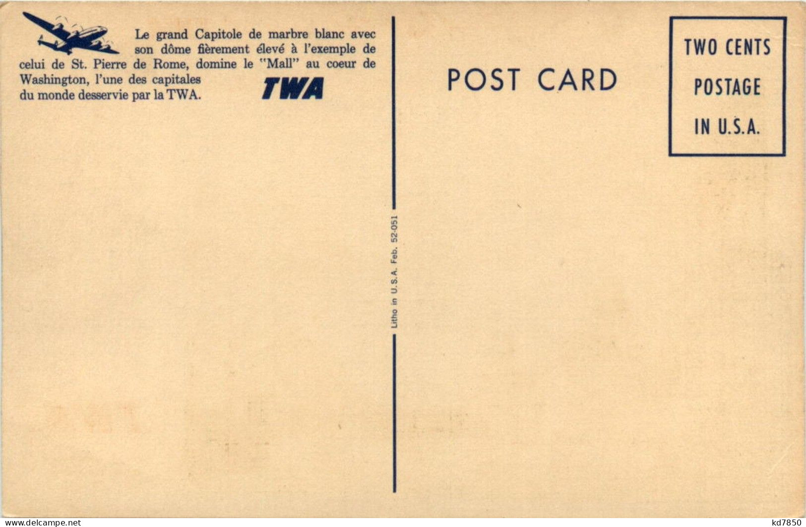 TWA - Trans World Airlines - Pubblicitari