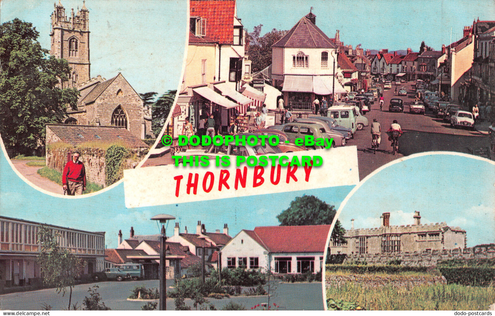 R520520 Thornbury. Gloucestershire. Plastichrome. Multi View - Mondo