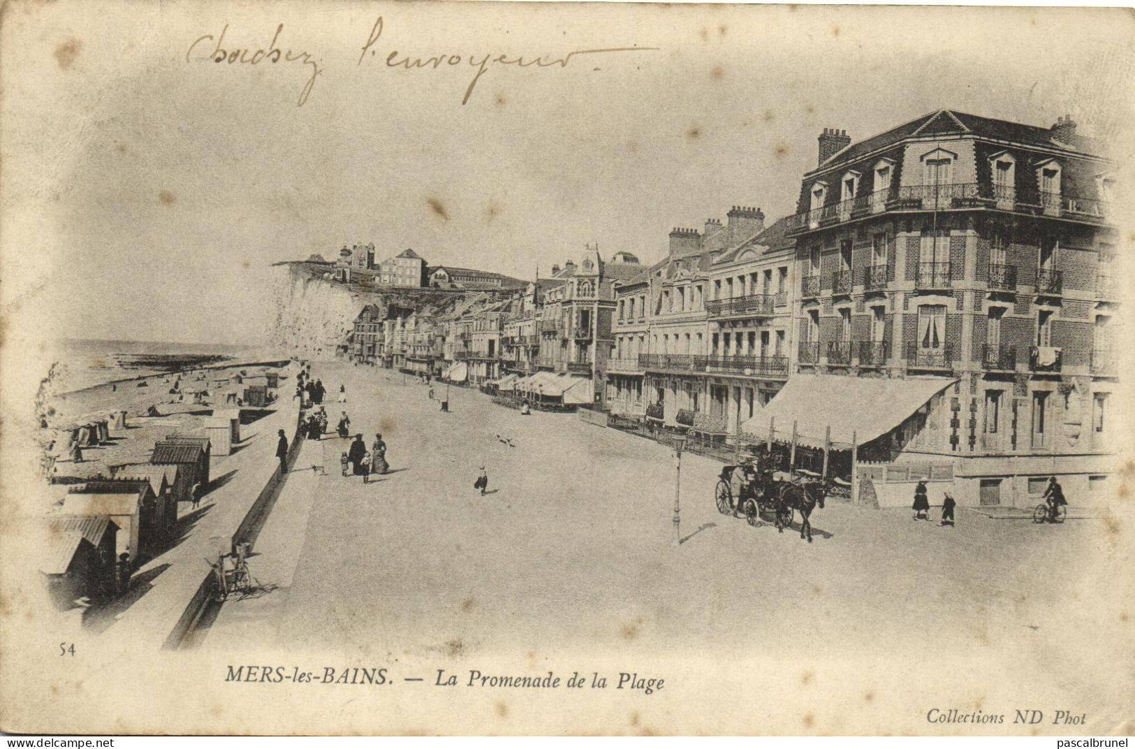 MERS LES BAINS - LA PROMENADE DE LA PLAGE - Mers Les Bains