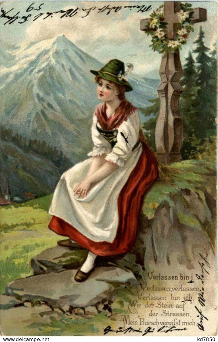 Frau In Tracht - Women