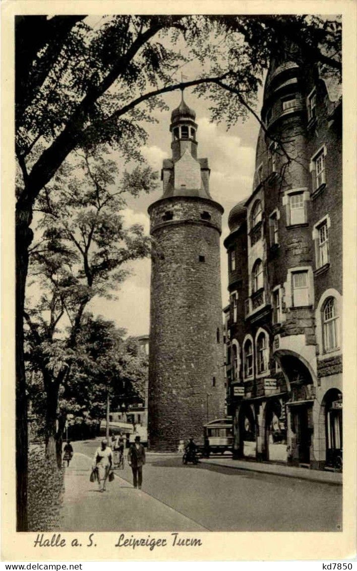 Halle Saale - Leipziger Turm - Halle (Saale)