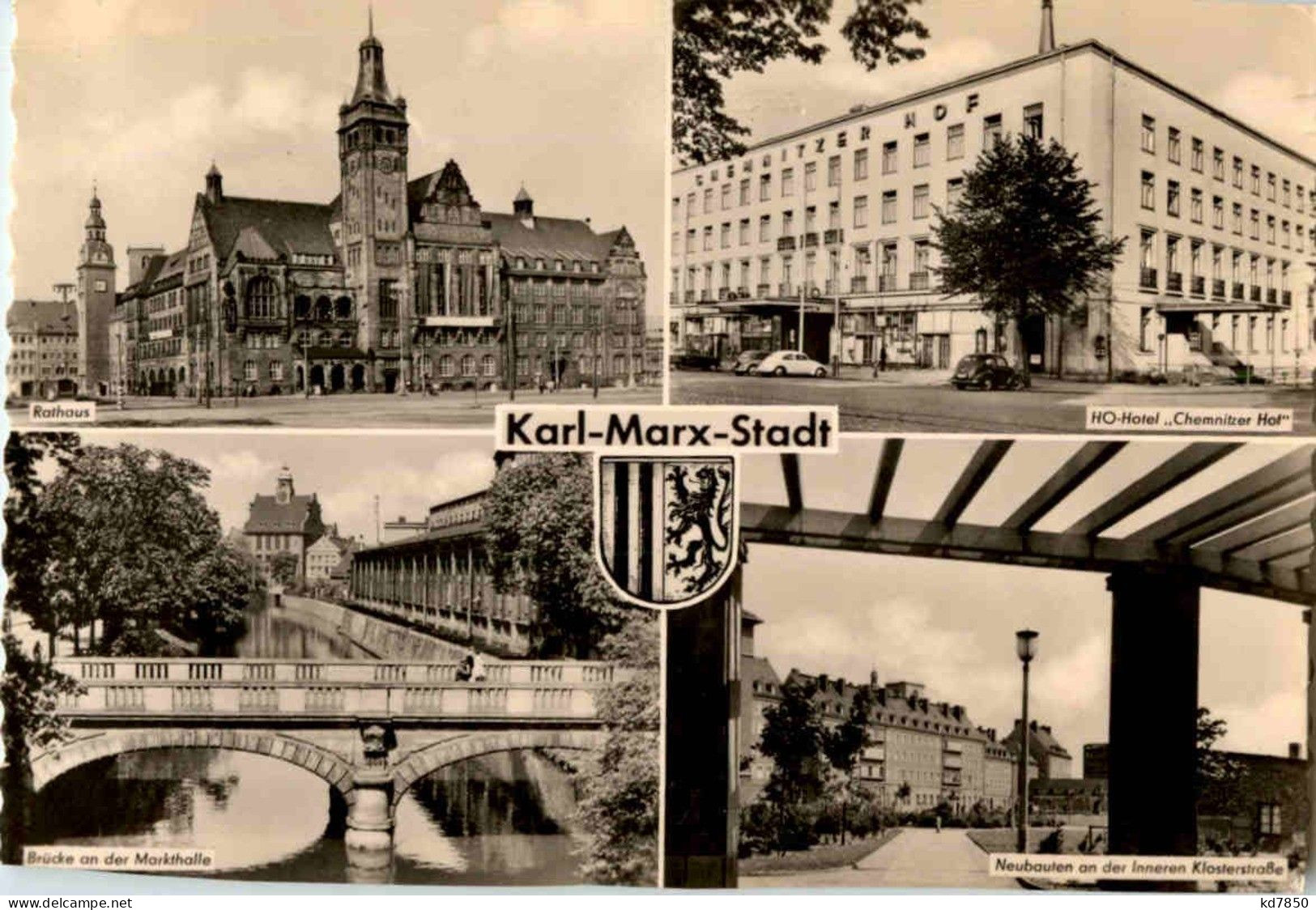 Karl Marx Stadt - Chemnitz (Karl-Marx-Stadt 1953-1990)