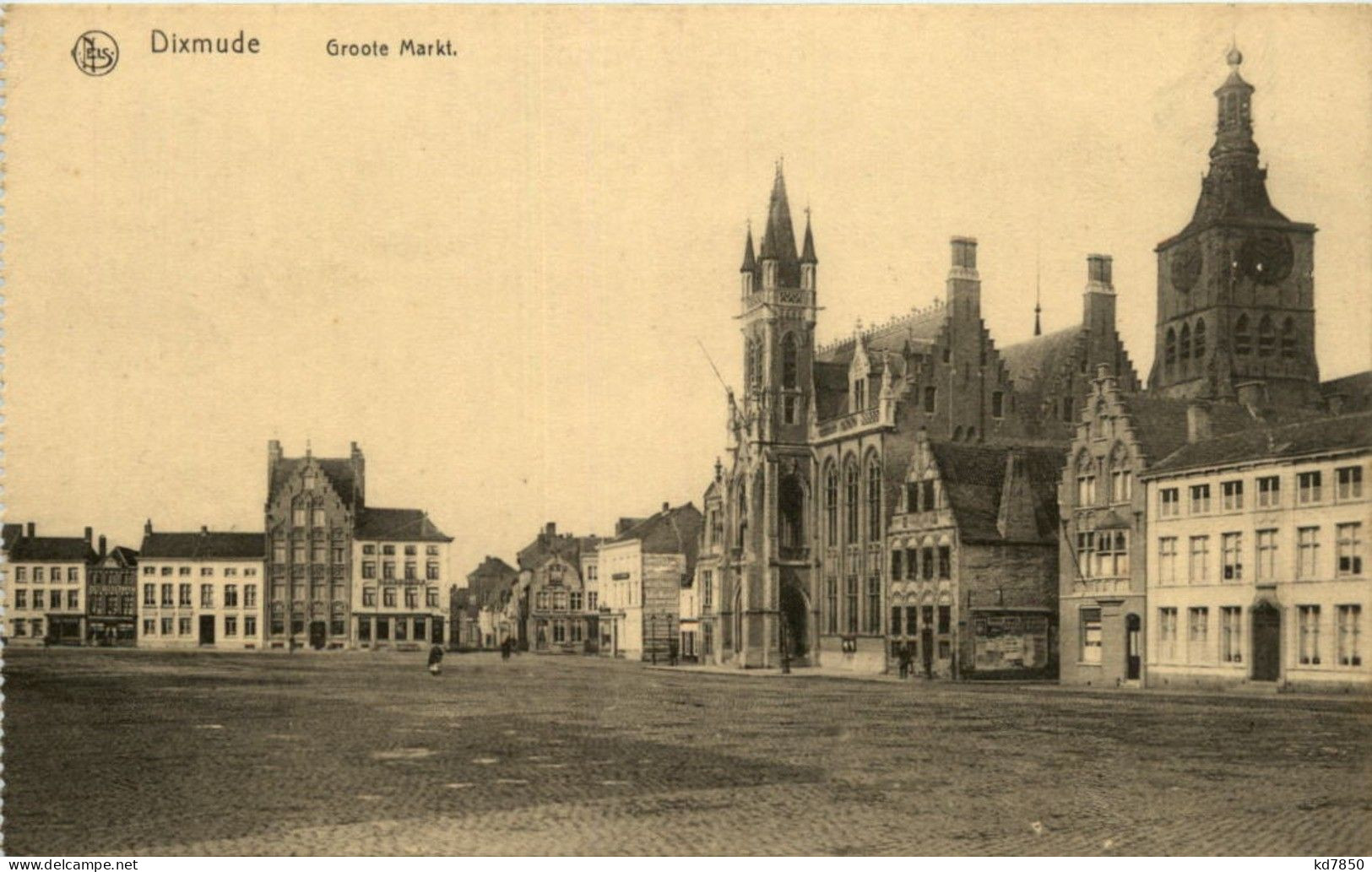 Dixmude - Groote Markt - Diksmuide