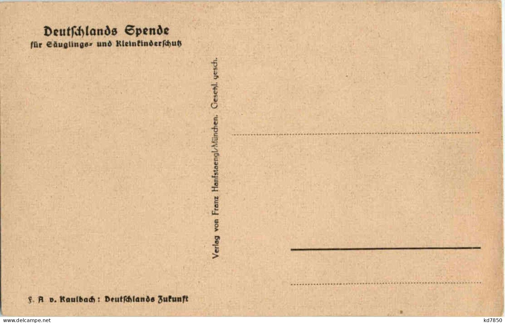 Kaulbach - Deutschalnds Zukunft - Neonati