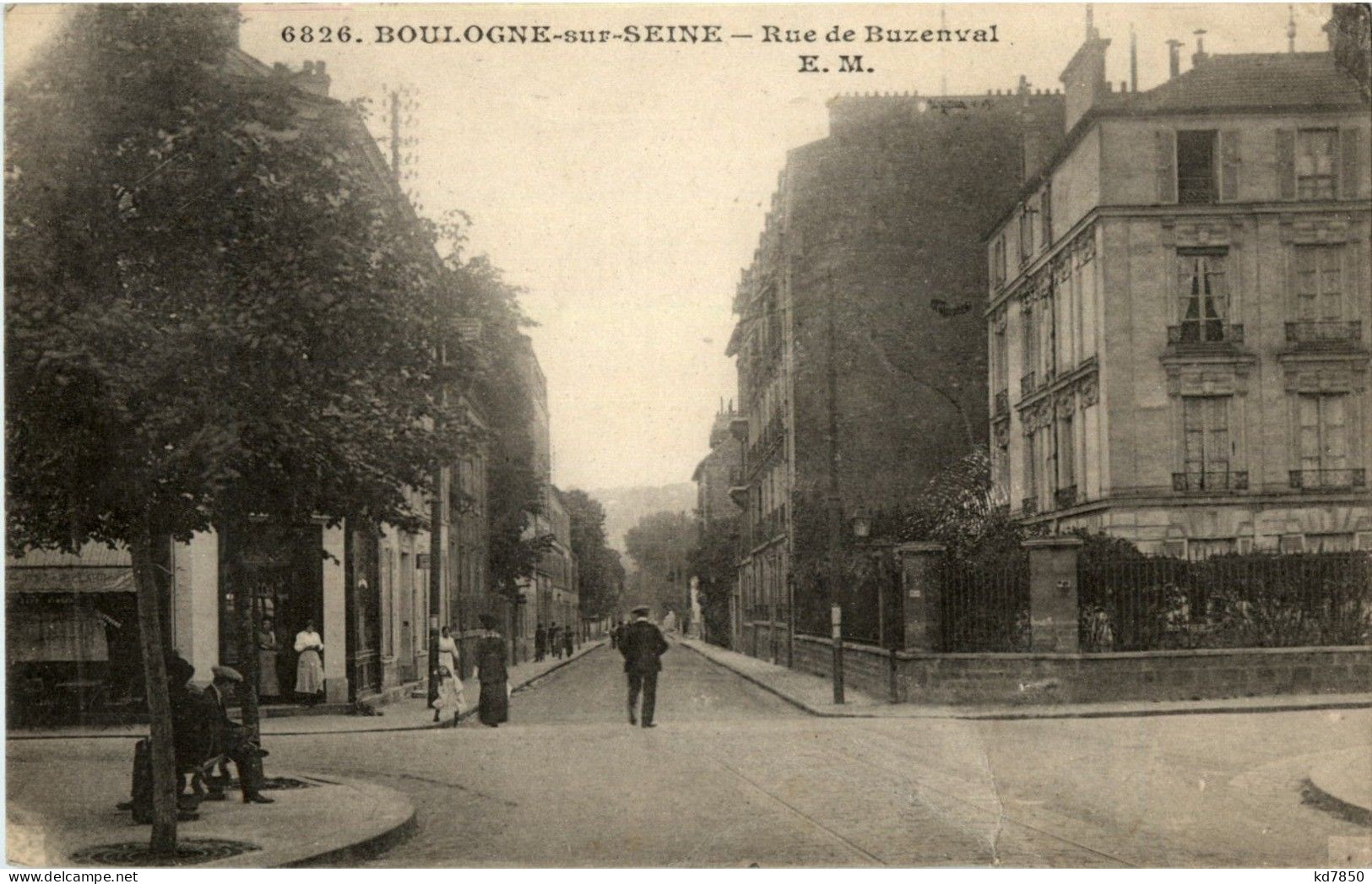 Boulogne Sur Seine - Rue De Buzenval - Boulogne Billancourt