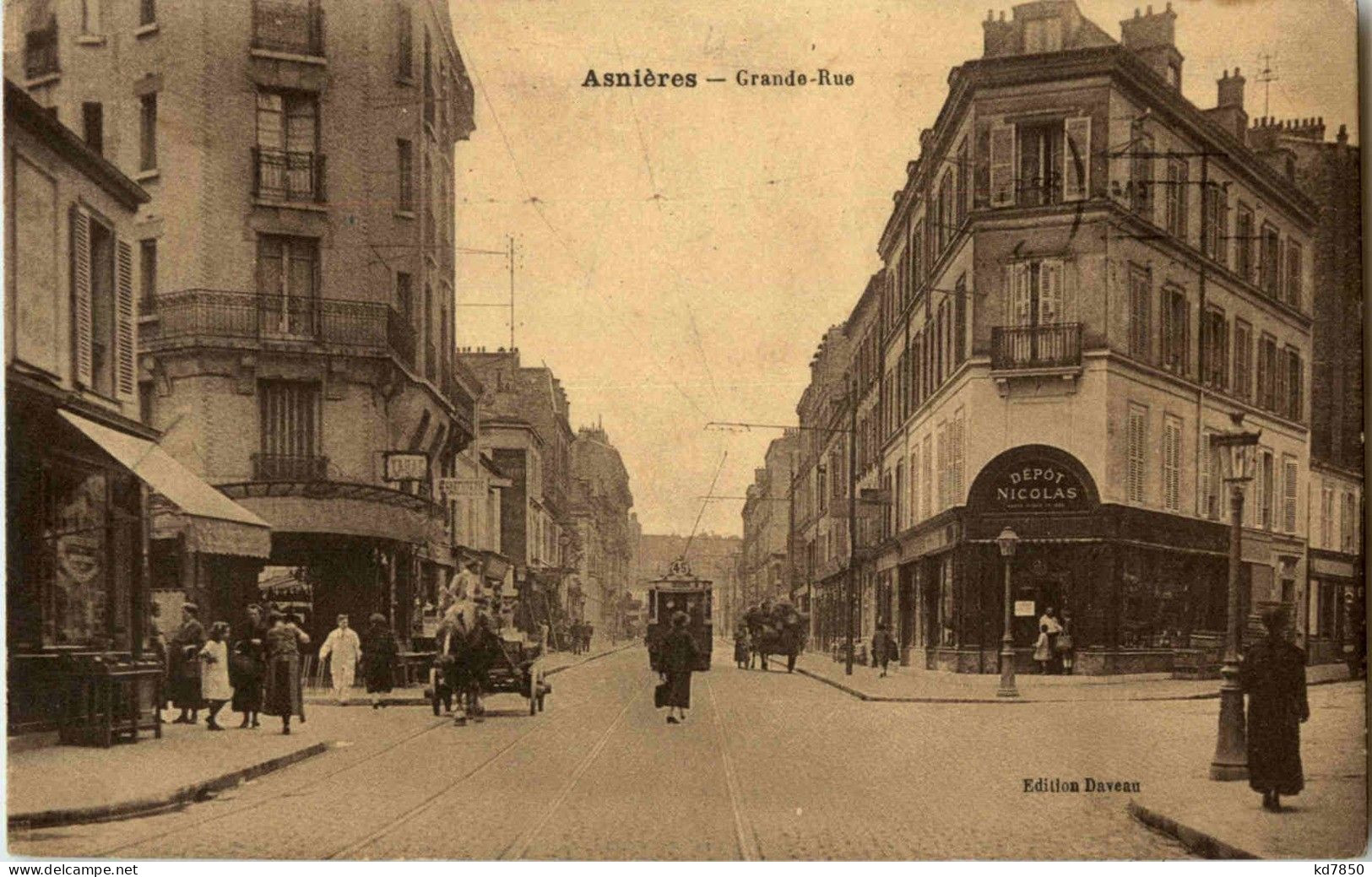 Asnieres - Grande Rue - Asnieres Sur Seine