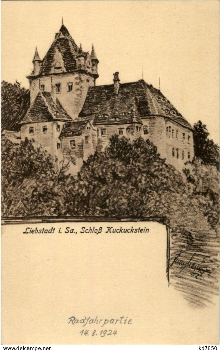 Liebstadt In Sachsen - Schloss Kuckuckstein - Liebstadt