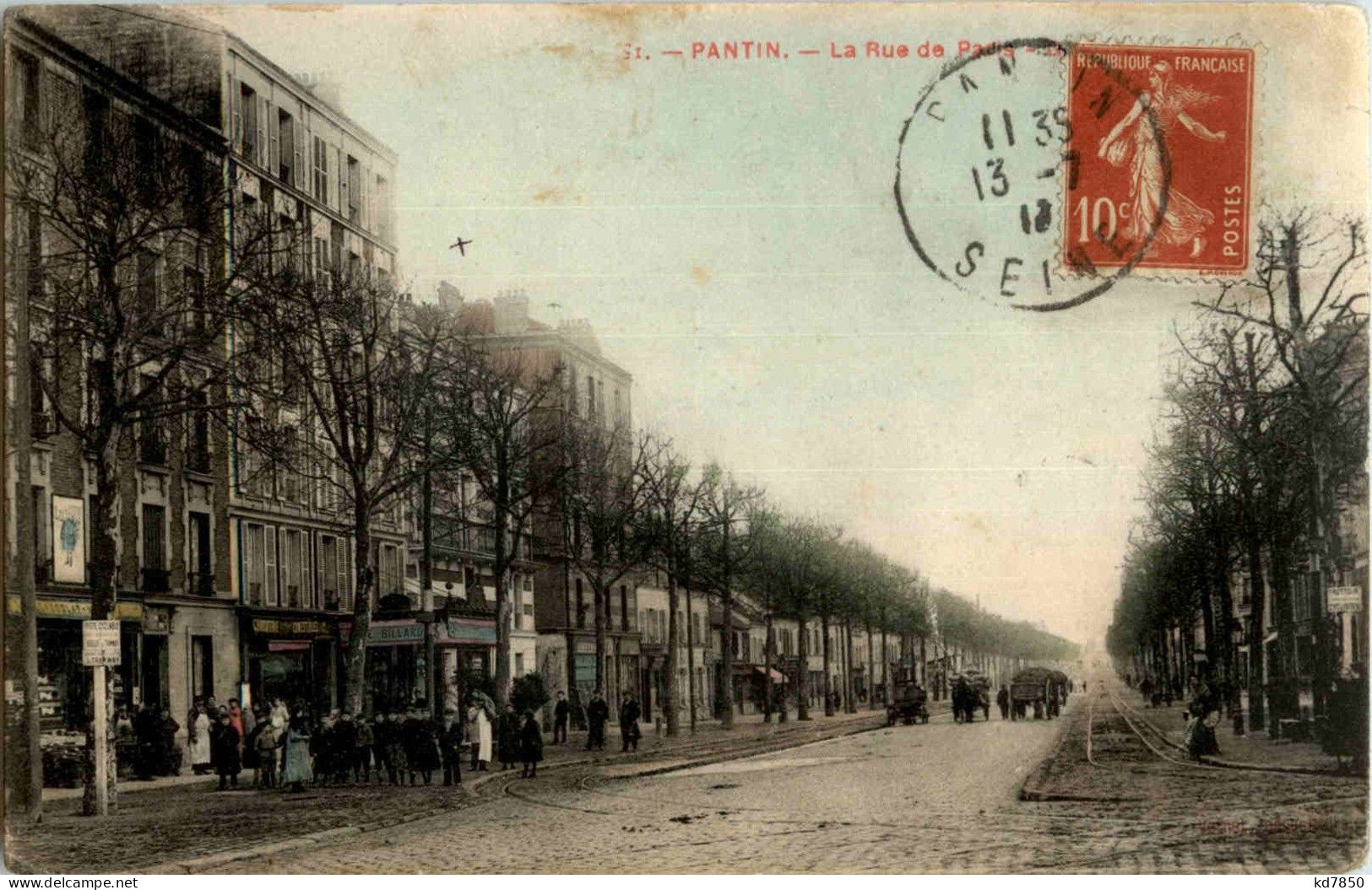 Pantin - La Rue De Paris - Pantin