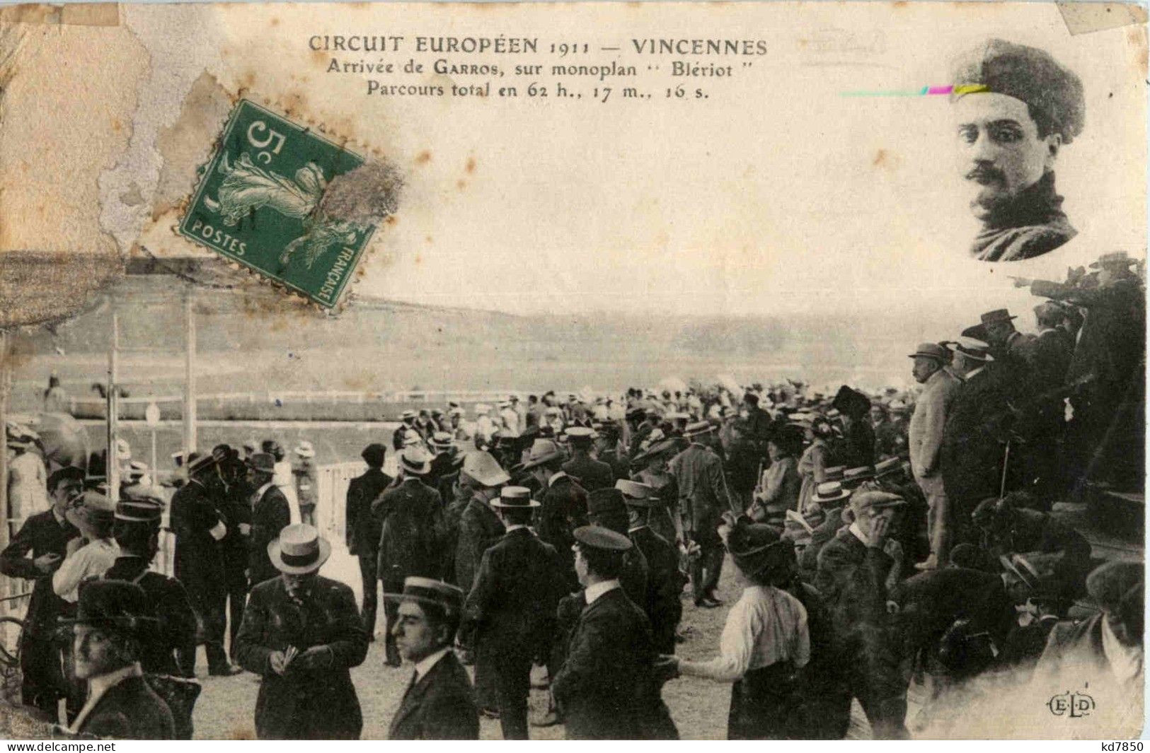 Vincennes - Garros - Circuit Europeen 1911 - Autres & Non Classés