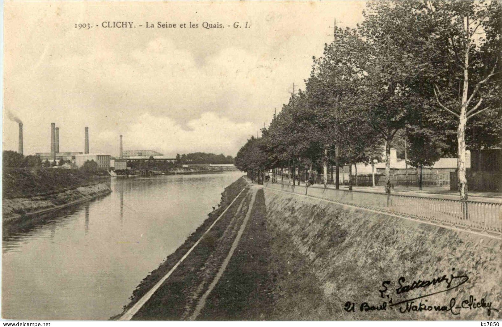 Clichy - La Seine - Clichy