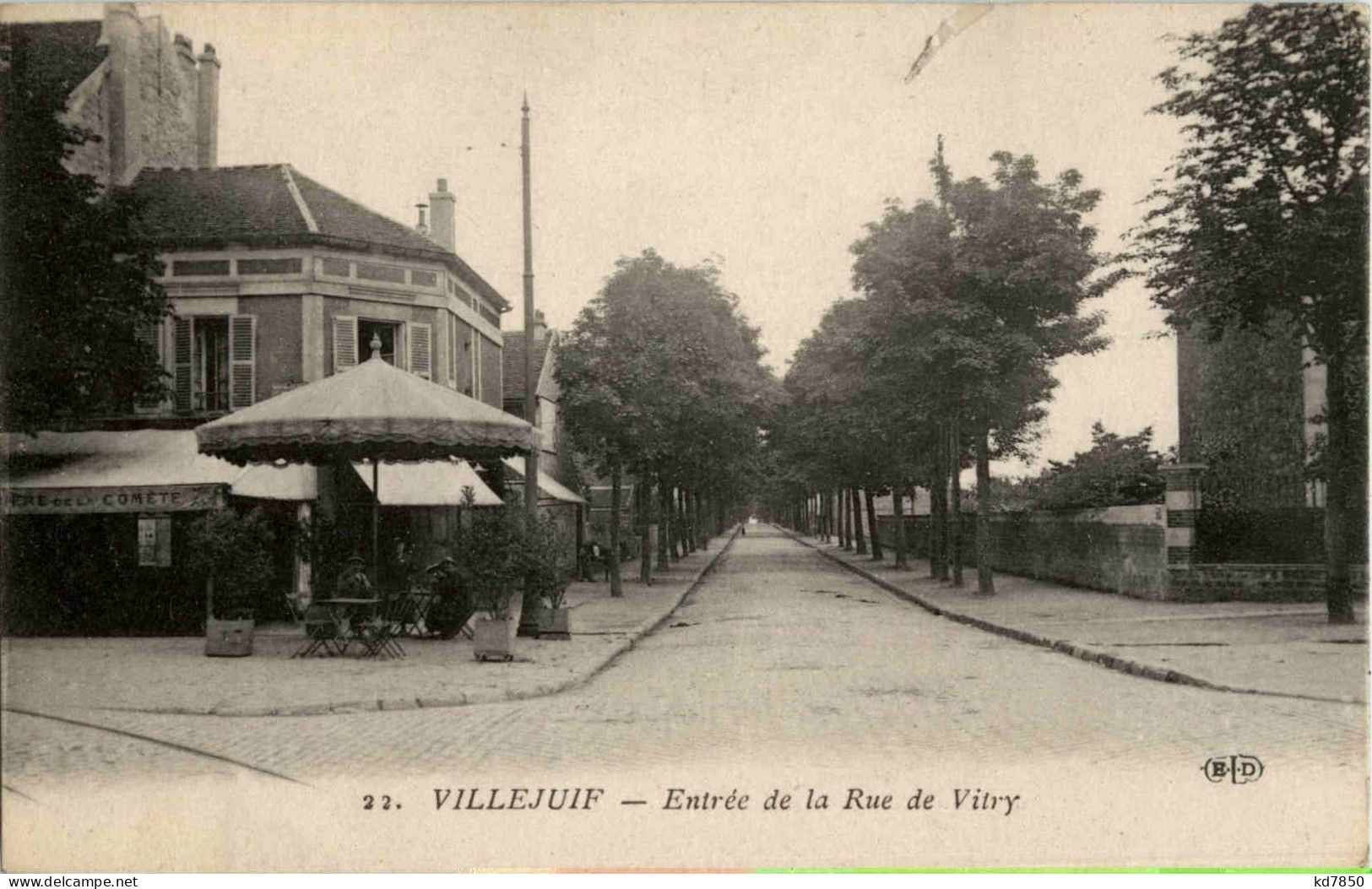 Villejuif - Entree De La Rue De Vitry - Sonstige & Ohne Zuordnung