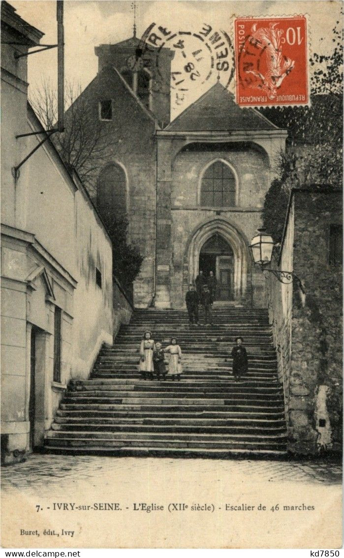 Ivry Sur Seine - L Eglise - Ivry Sur Seine