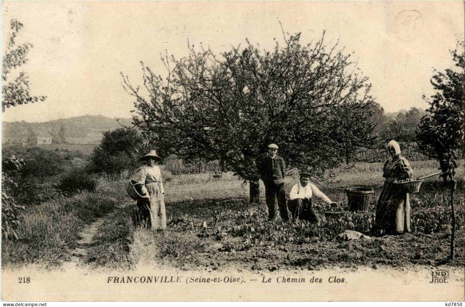 Franconville - Le Chemin Des Clos - Sonstige & Ohne Zuordnung