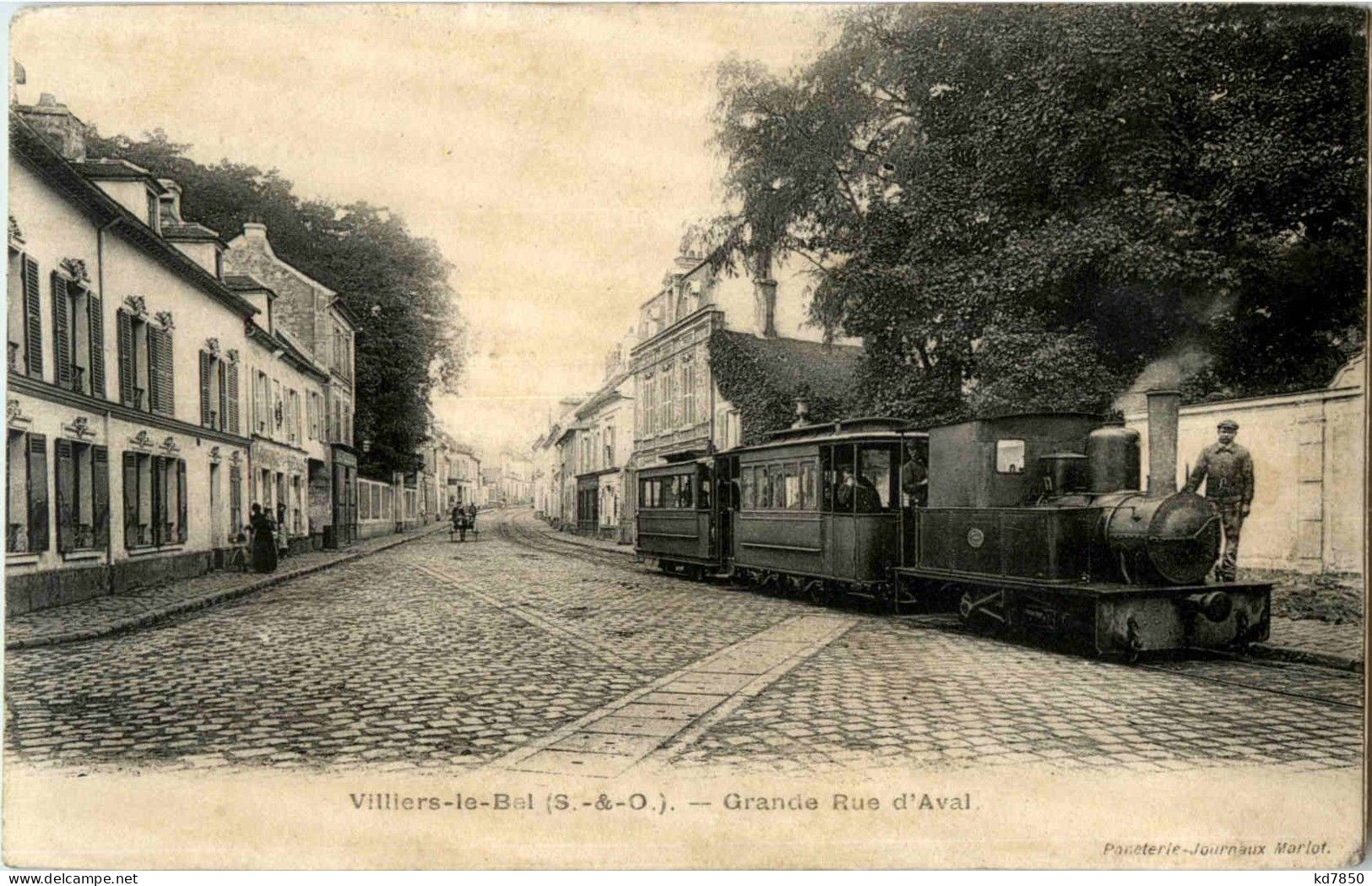 Villers Le Bal - Grande Rue Train - Other & Unclassified