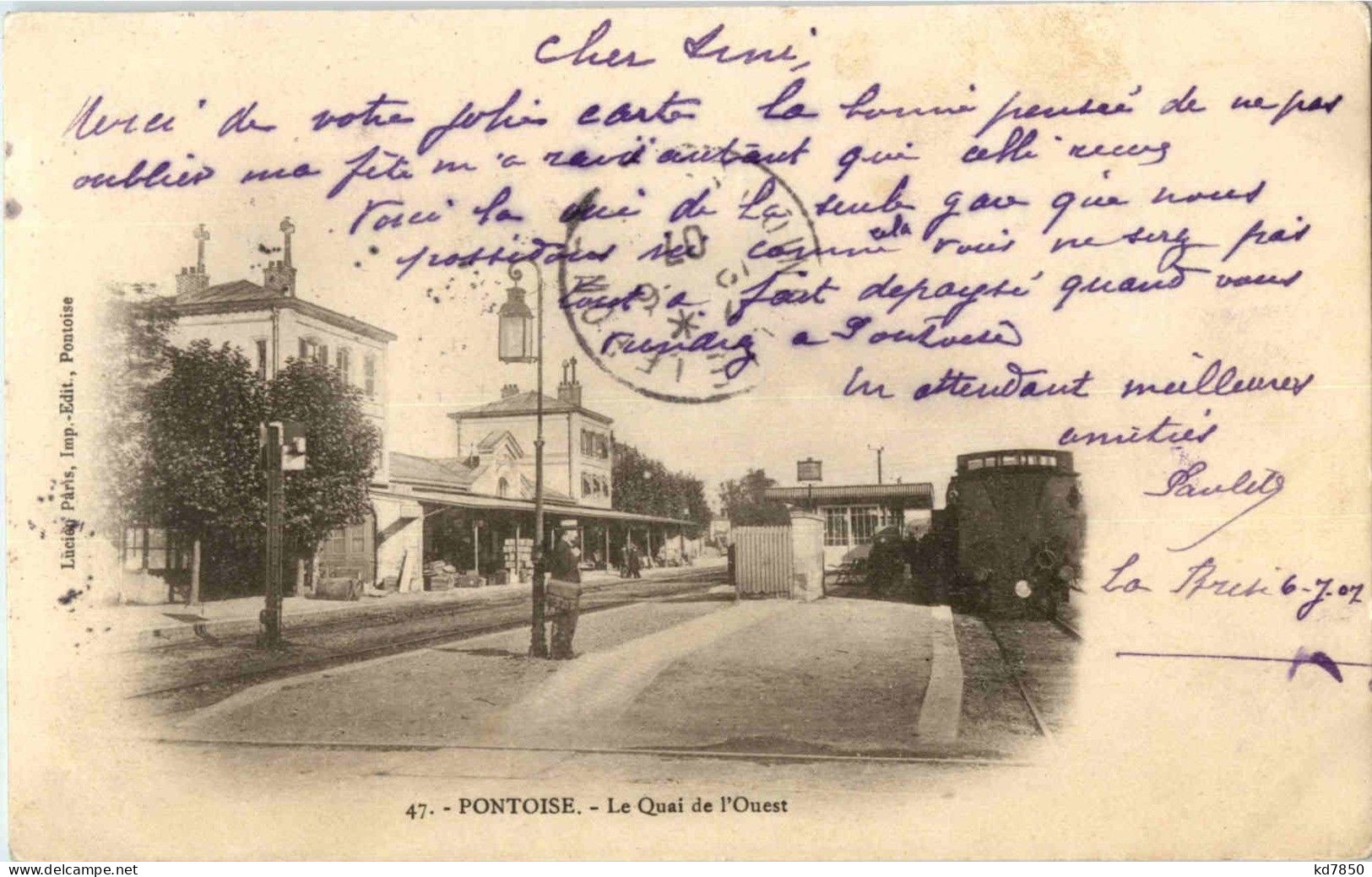 Pointoise - Le Quai De L Ouest - Pontoise