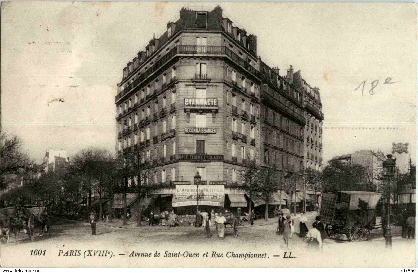 Paris - Avenue De Saint Quen - Arrondissement: 18