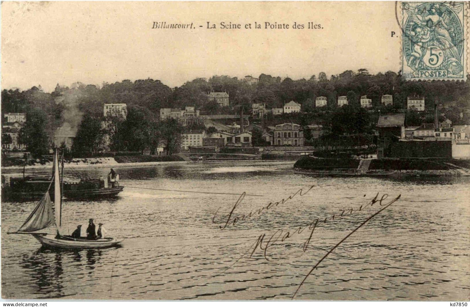 Billancourt - La Seine - Boulogne Billancourt