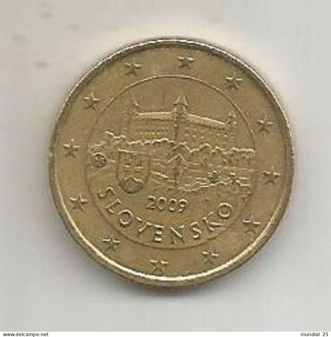 SLOVAKIA 50 EURO CENT 2009 - Slovaquie
