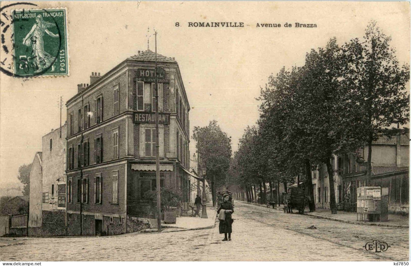 Romainville - Avenue De Brazza - Autres & Non Classés