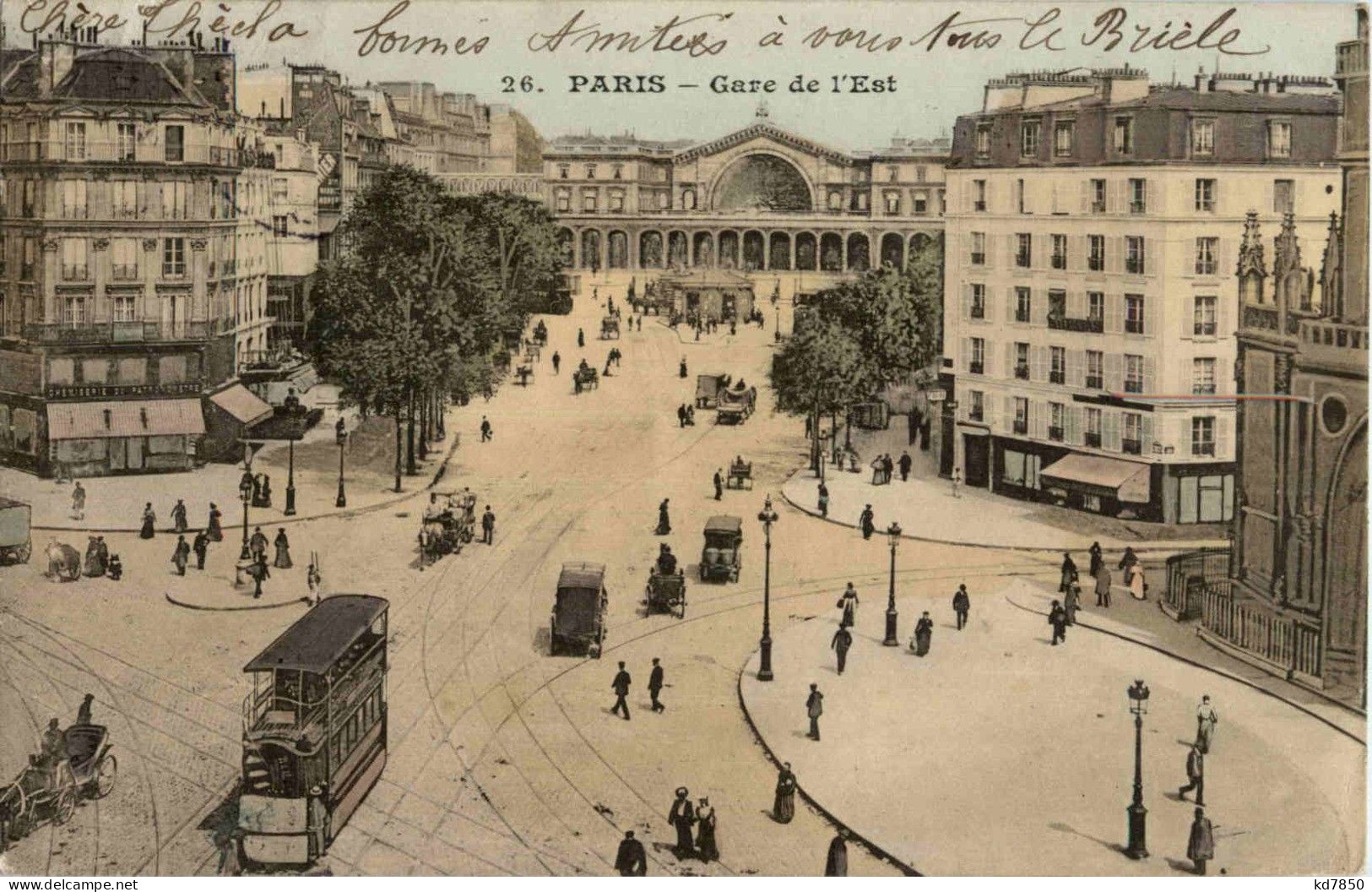 Paris - Gare De L Est - Metropolitana, Stazioni