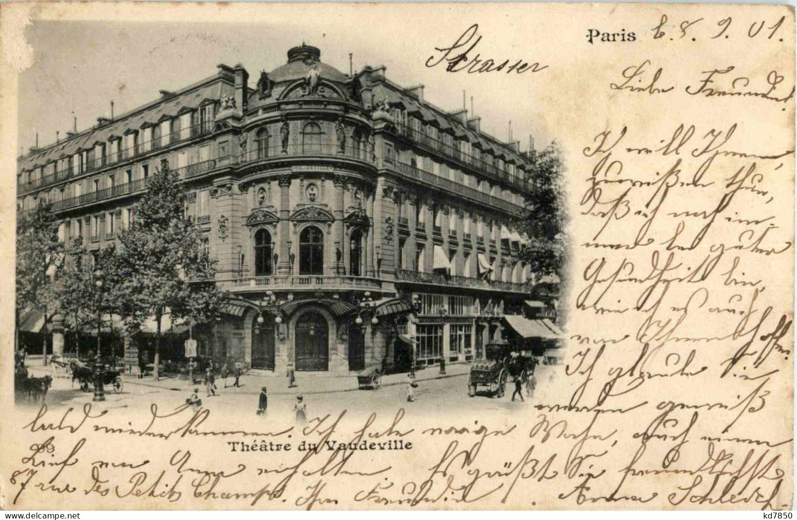 Paris - Theatre Du Vaudevile - Distretto: 09