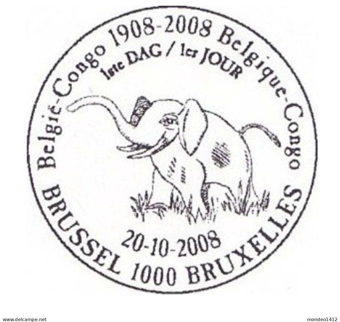 België OBP 3848 - Congo Belge - Gebraucht
