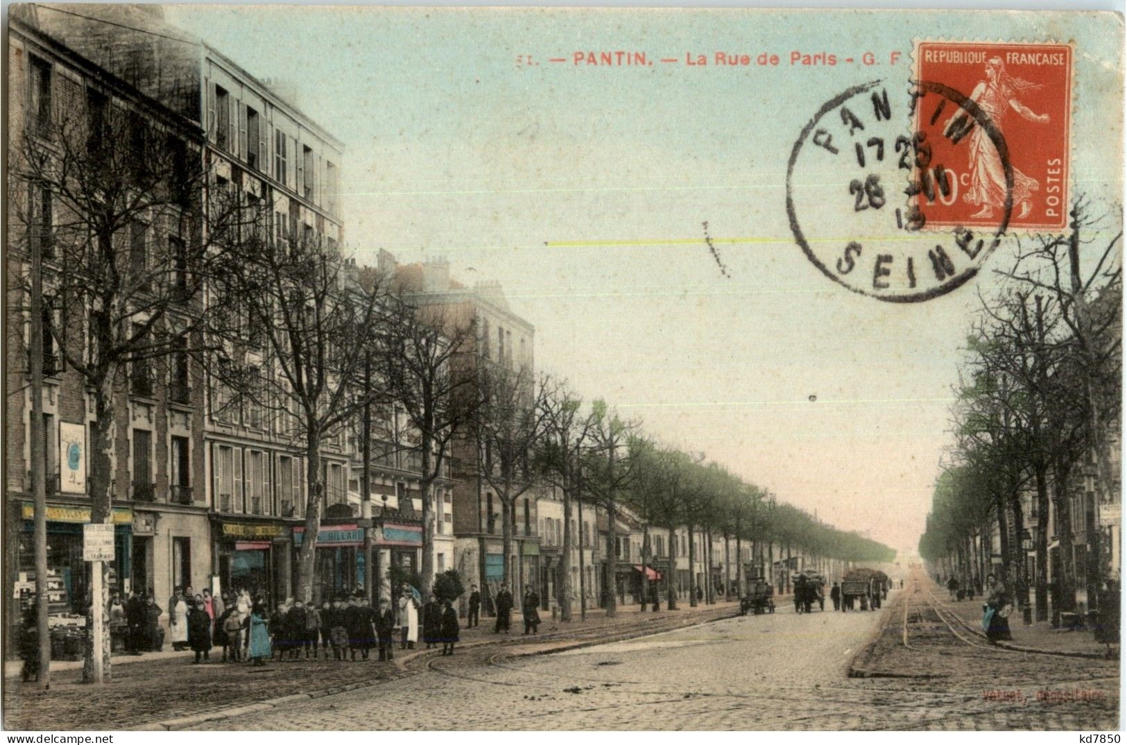 Pantin - La Rue De Paris - Pantin