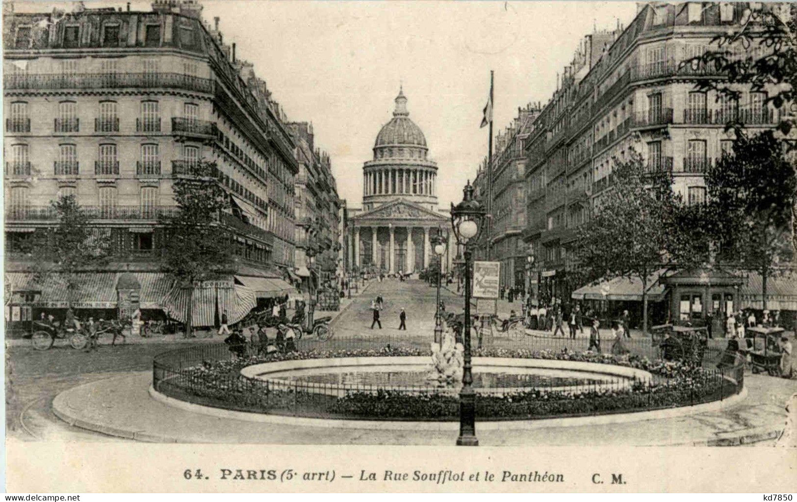 Paris - Rue Soufflot - Arrondissement: 05