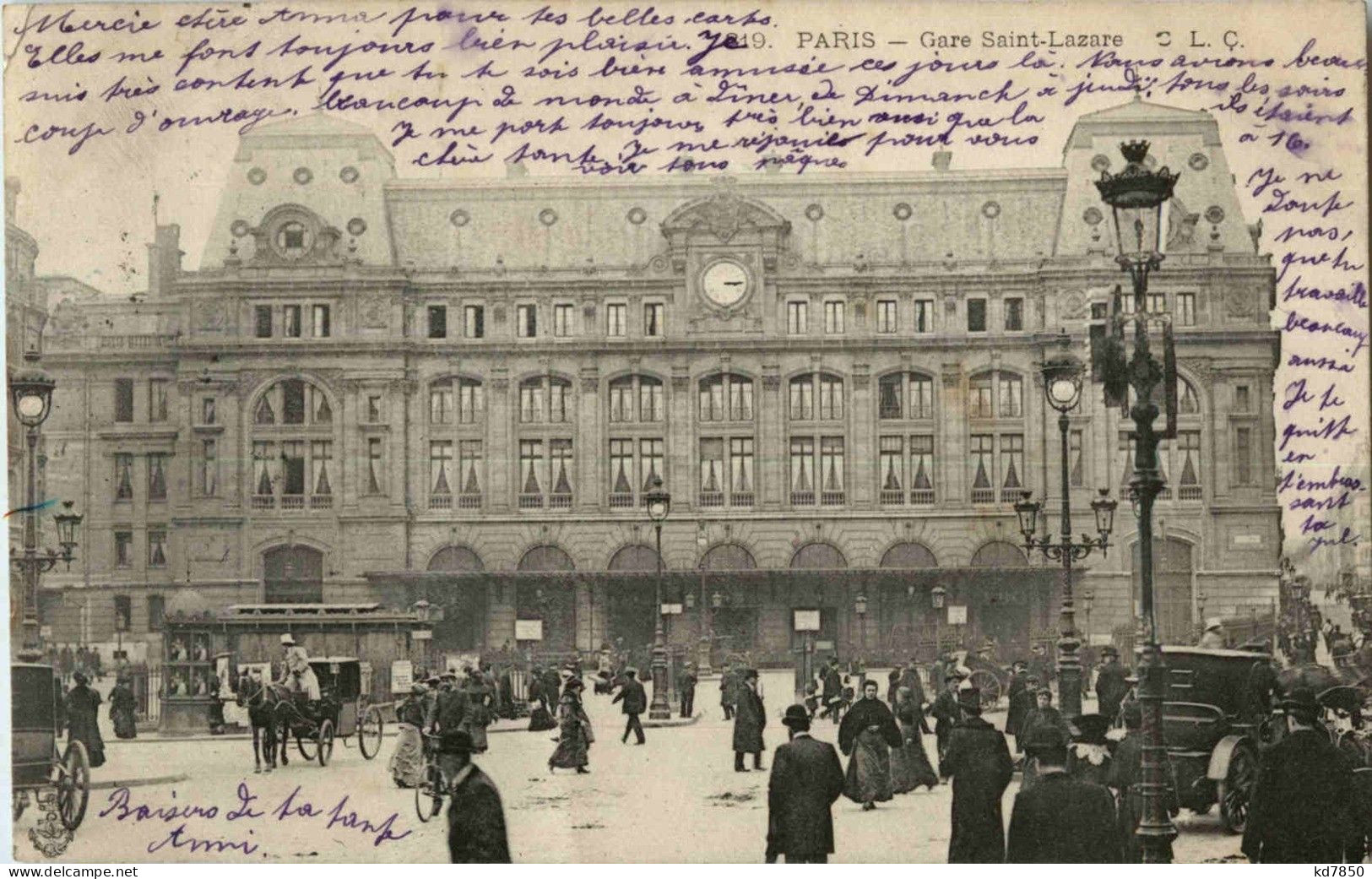 Paris - Gare Saint Lazare - Metro, Estaciones