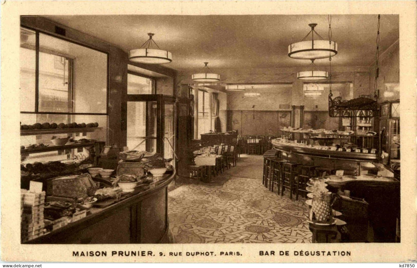 Paris - Maison Prunier - Cafés, Hotels, Restaurants