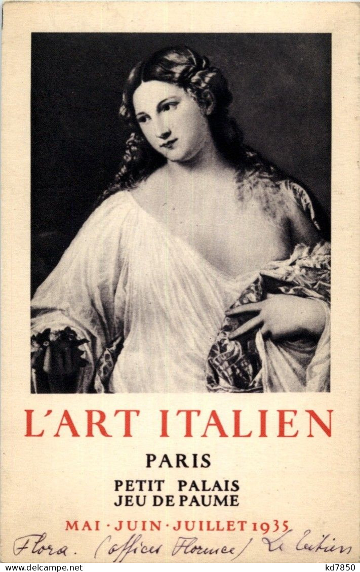 Paris - L Art Italien 1935 - Expositions