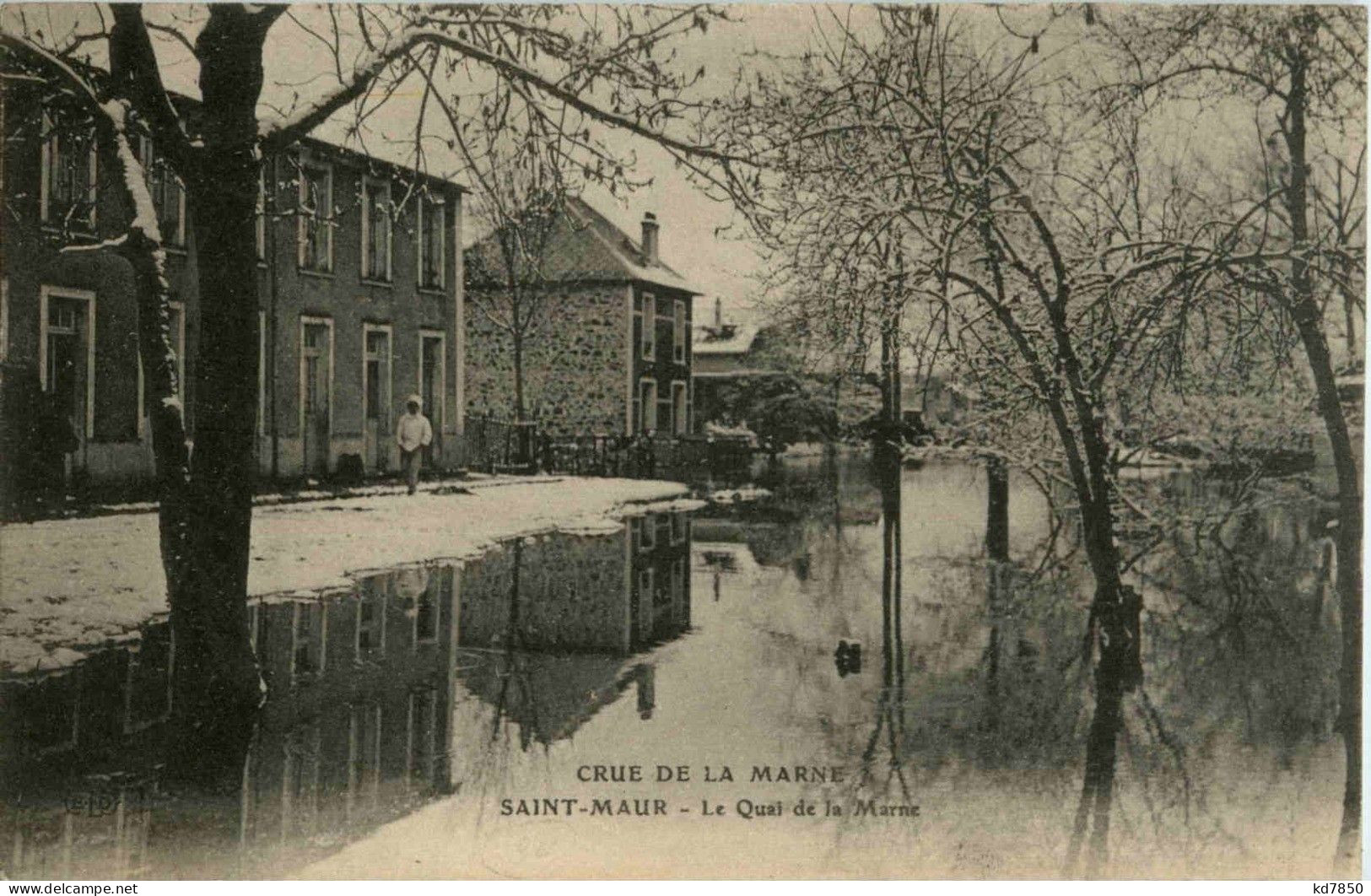 Saint Maur - Crue De La Marne - Saint Maur Des Fosses