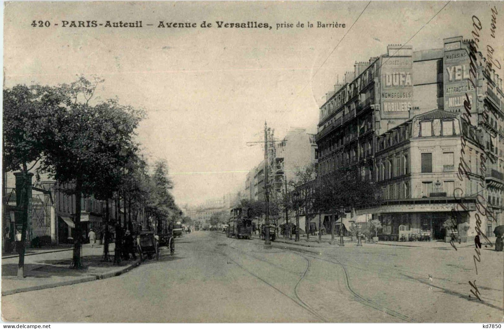 Paris - Avenue De Versailles - Arrondissement: 16