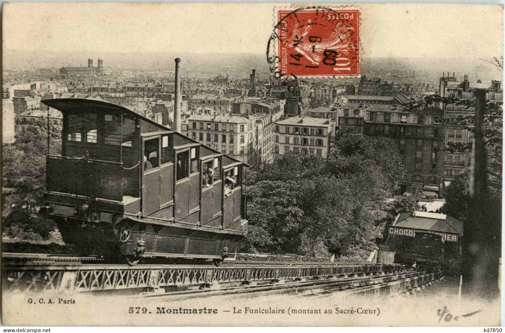 Paris - Montmartre - Le Funiculaire - District 18
