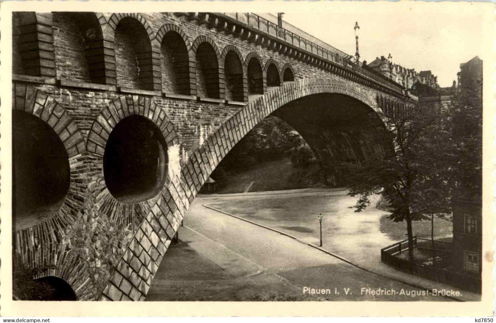 Plauen - Friedrich August Brücke - Plauen