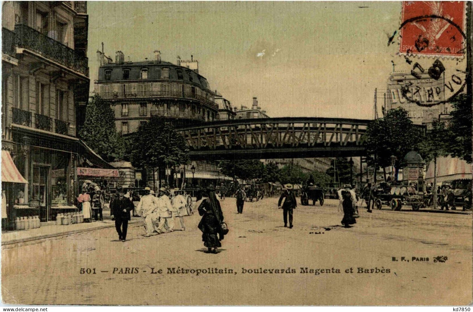 Paris - Metropolitain - Métro Parisien, Gares