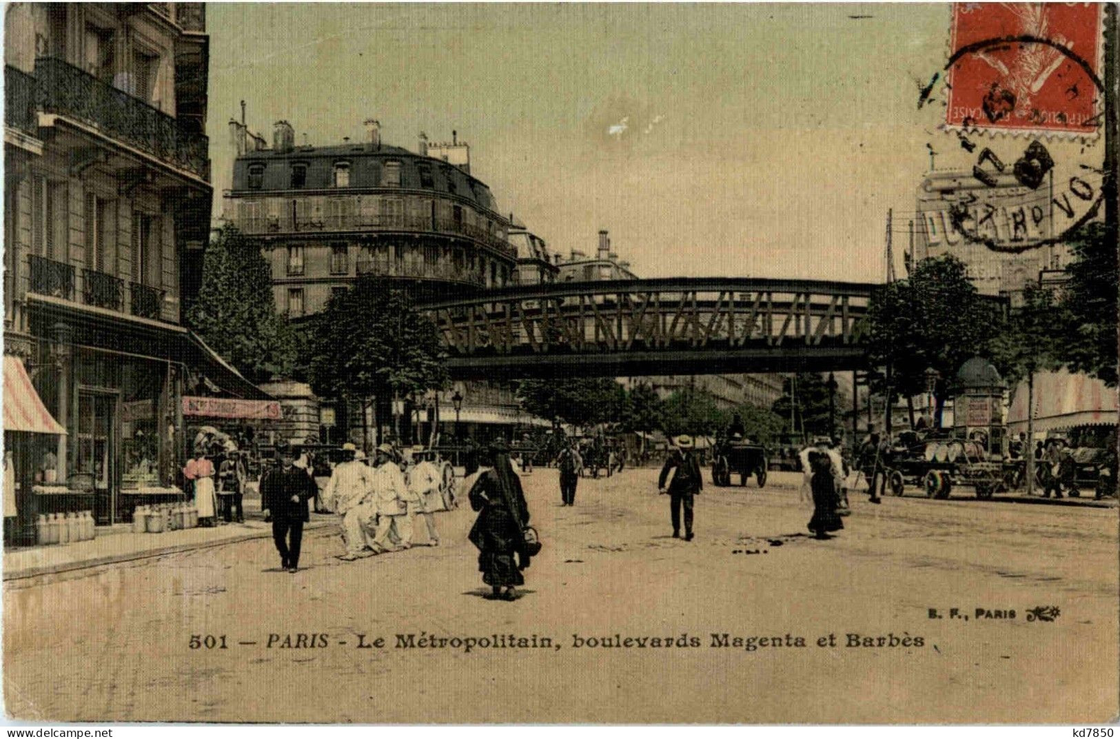 Paris - Metropolitain - Metropolitana, Stazioni