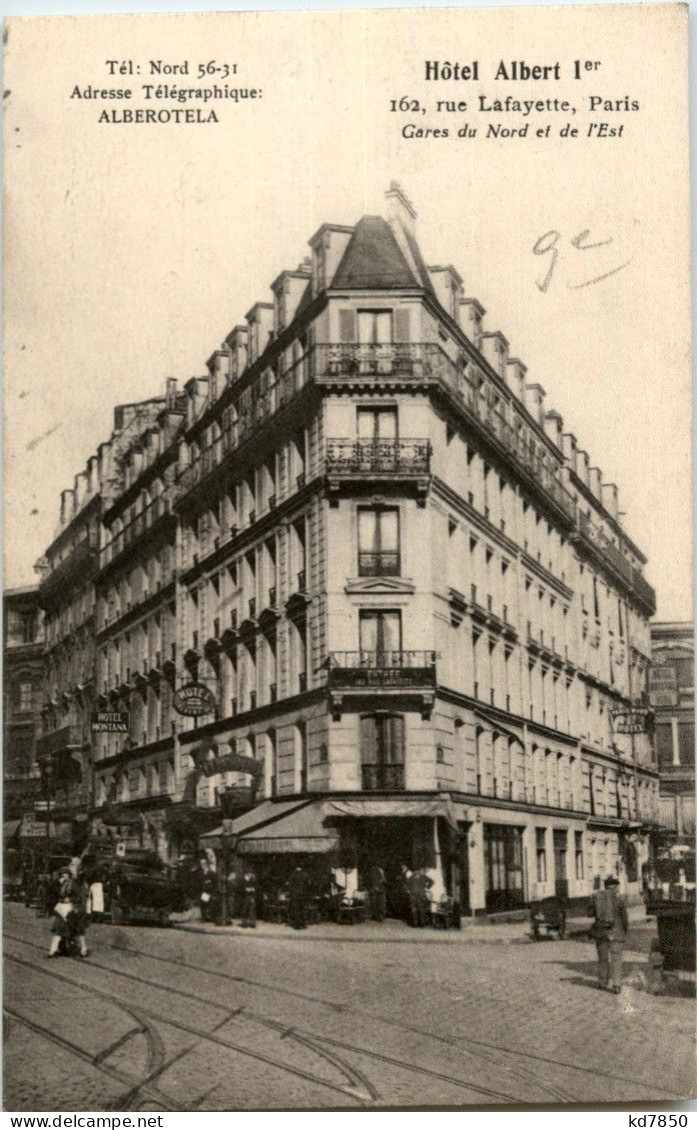 Paris - Hotel Albert - Cafés, Hotels, Restaurants