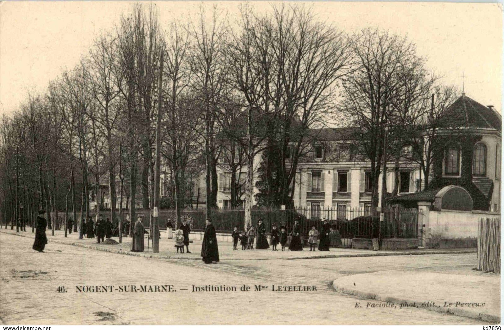 Nogent Sur Marne - Institution De M Letellier - Nogent Sur Marne