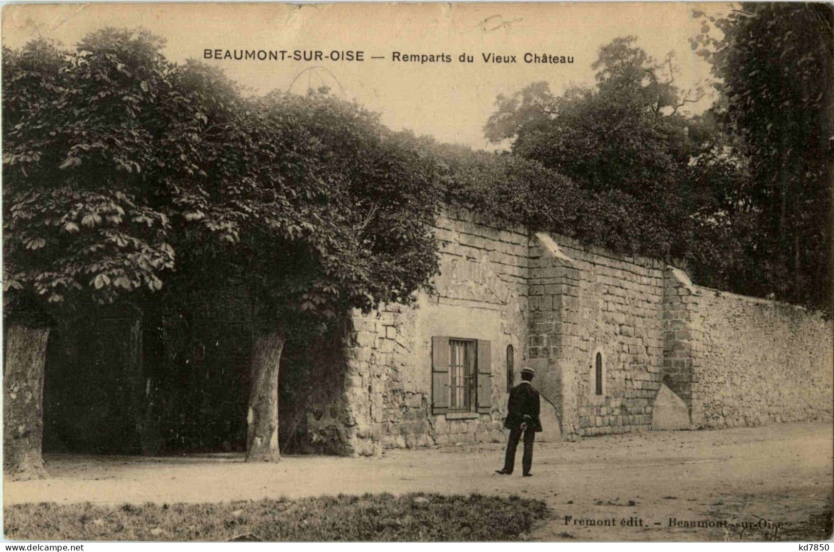 Beaumont Sur Oise - Remparts Du Vieux Chateau - Beaumont Sur Oise