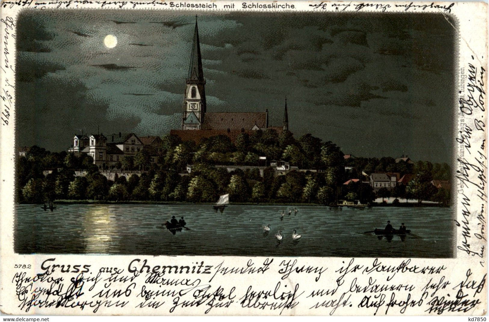 Gruss Aus Chemnitz - Litho - Chemnitz